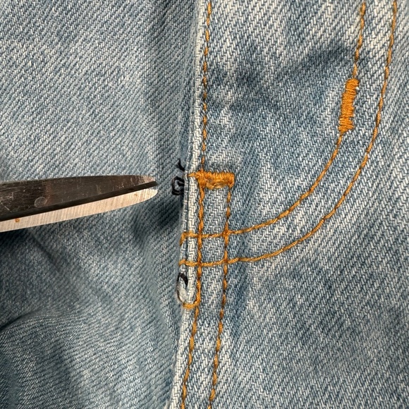 Revice Denim Wide Leg Baggy Jeans Womens Size 32 Light Blue High Rise - Picture 13 of 14